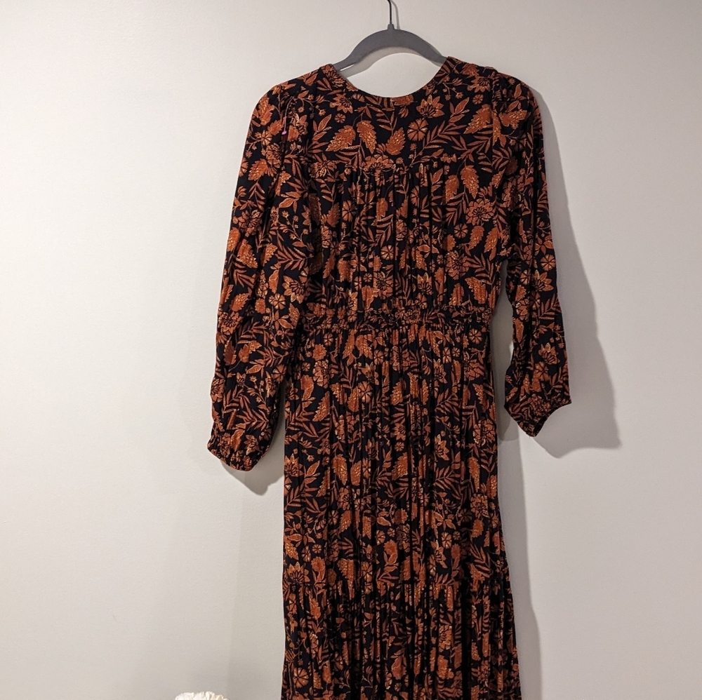 Elan midi/long floral dress - Picture 3 of 3